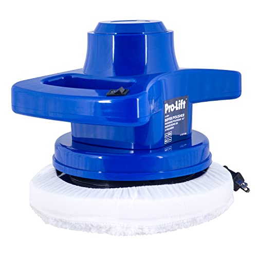 Pro-LifT 10-inch Buffer/Polisher - Powerful and User-Friendly Tool with 3200 RPM for Car Detailing,Blue Pro-LifT