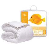 Canadian Down & Feather Co. - Regular Weight 650 Loft White Goose Down Duvet XL King Size - 360 TC Shell 100% Cotton - Filled in Canada Canadian Down & Feather Company