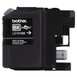 Brother Genuine Standard Yield Black Ink Cartridge, LC101BK, Replacement Black Ink, Page Yield Upto 300 Pages, LC101 Brother