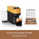 Nespresso Vertuo Pop+ Coffee and Espresso Machine by De'Longhi, Mango Yellow Nespresso
