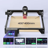 Longer Laser RAY5 10W Laser Engraver with Air Pump and 17.3"x 17.3"Honeycomb Working Table, DIY Laser Engraver for Wood and Metal, Paper, Acrylic, Glass, Leather Longer