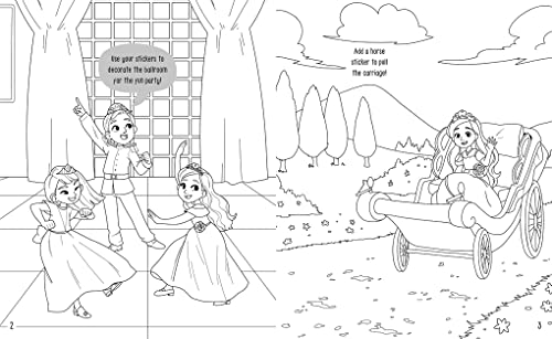 Colour Your Own Stickers: Princess Igloo Books