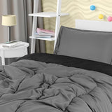 Utopia Bedding Black/Grey Kids Comforter Set with 2 Pillow Shams, 3 Piece Soft Microfiber Twin Bed Comforter with Pillow Shams, Printed Kids Bedding for Boys and Girls, Breathable, Easy Care Utopia Bedding