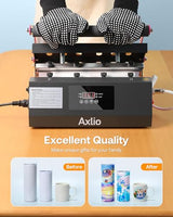 Tumbler Heat Press Machine for 20oz 30oz 16oz Sublimation Blank Skinny Tumbler - Heat Press for Sublimation Mug Projects for 11-16oz Coffee Mug Cup-Gray Axlio