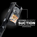 Shark IZ682H Vertex Pro Lightweight Cordless Stick Vacuum with DuoClean PowerFins, Black/Silver Shark