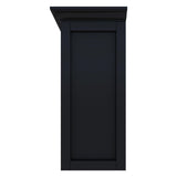 OSCHF Cube Shelf Bookcase with Base - Wooden 2 Tiers Floor Standing Low Storage Cabinet for Home and Office, 8-Cube Lattice Bookshelf, Black