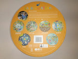 boppi Dinosaurs Round Jigsaw Puzzle with 100% Recycled Card T-rex Stegosaurus and Triceratops Fossils 150 Pieces for Children 5 6 7 8 Years 58cm Diameter boppi
