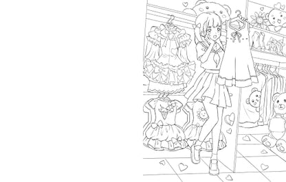 The Manga Artist's Coloring Book: Fashion!: Fun Clothes & Characters to Color