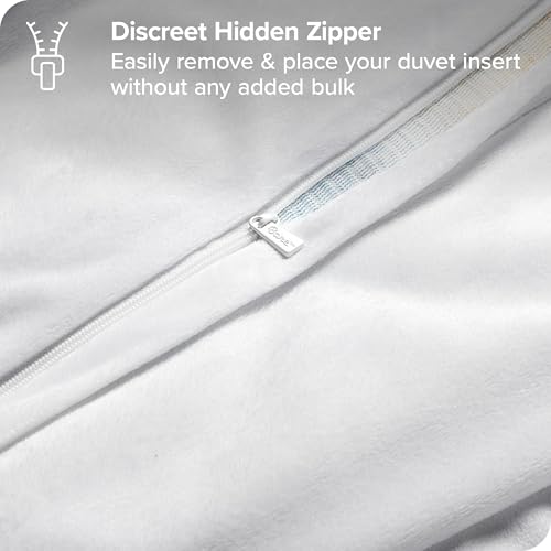 Bare Home Shaggy Fleece Duvet Cover Full Size - Boho Plush Duvet Cover - Super Soft & Luxury - Hidden Zipper Closure - All Season Bedding (Full, Multi Tie-Dye) Bare Home