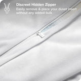 Bare Home Shaggy Fleece Duvet Cover Full Size - Boho Plush Duvet Cover - Super Soft & Luxury - Hidden Zipper Closure - All Season Bedding (Full, Multi Tie-Dye) Bare Home