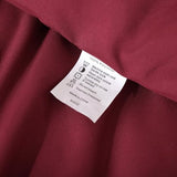 ROSGONIA Full Size Comforter Sets for Girls Boys Kids Dark Red, 3pcs Comforter Full Size (1 Comforter & 2 Pillowcases) Lightweight Dorm Bedding Sets ROSGONIA