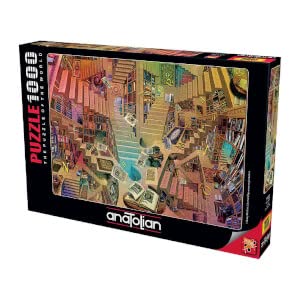 Anatolian Puzzle - Library, 1000 Piece Jigsaw Puzzle, #1135