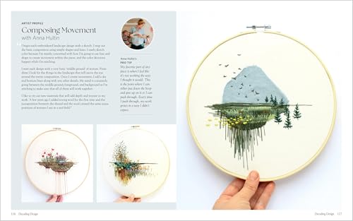 The Art of Embroidery Design: A Workshop for Developing Your Own Original Stitching WoodArtSupply