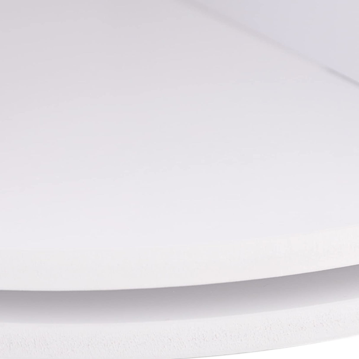 Bacacoo 2-Tier 360° Rotating Bookshelf - Stylish White Freestanding Storage Organizer Bacacoo