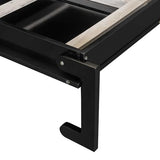 Merax Murphy Bed with Desk, Vanity and Cabinets, Queen Size, Espresso Merax
