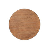 IC International Concepts 36" Round Top Pedestal Table-29.1" Height Dining Table, Distressed Oak IC International Concepts