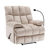 Euthymia Oversized Recliner Chair, Big and Tall Recliner Chairs for Adults 400LBS, Large Recliner Chair, Extra Wide Recliner for Living Room, Cream