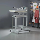 16x24 Heat Press Machine | Large Heat Press 110V 2000W with Infrared Positioning & Stand | Fast-Heating Durable Manual Press for T-Shirts, Metal, Ceramics DTF & Sublimation WUMSTOT
