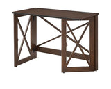 Stakmore Folding Desk with Built in 100V outlet and USB, Espresso Finish Stakmore