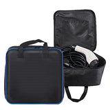 VEVOR Level 1+2 Portable EV Charger, 16 Amp 120V or 240V, Electric Vehicle Charger with 28-Foot Charging Cable NEMA 6-20P Plug NEMA 5-15 Adapter, Plug-in Home EV Charging Station for SAE J1772 EVs VEVOR