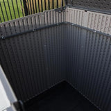 Lifetime Horizontal Outdoor Storage Shed, 75 Cu. Ft. Capacity Lifetime