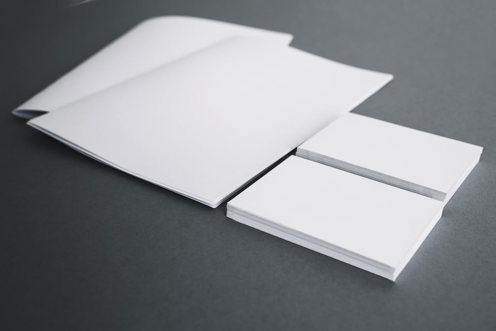 Nuburi - A5 Size Premium Printer Paper - Blank Sheets - No Holes - Smooth Bright White - 80 gsm / 21 lb. (100 Sheets)