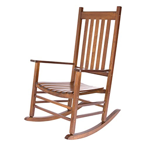 Shine Company Vermont Rocking Chair – Oak - WoodArtSupply