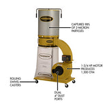 Powermatic TurboCone Dust Collector, 2-Micron Canister Filter, 1-3/4 HP, 1Ph 115/230V (Model PM1300TX-CK) Powermatic