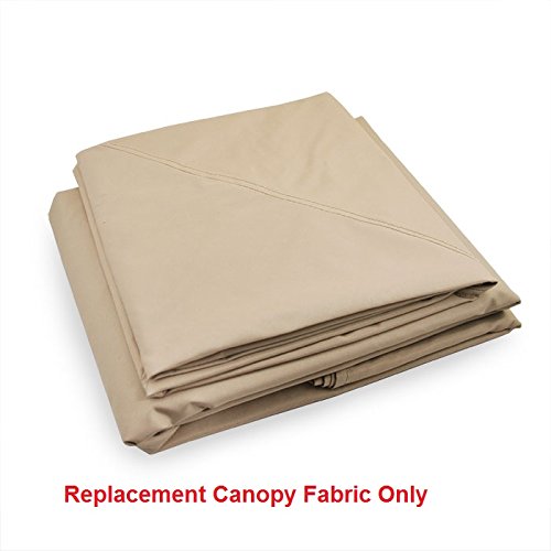 Garden Winds Replacement Canopy Top Cover for Sears Bay Window Gazebo - Riplock 350 - Beige Garden Winds