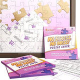 AGREATLIFE Preserve 2 x 1000 to 4000 Pieces Jigsaw Puzzles Puzzle Saver 12 to 24 Sheets - No Stress, No Mess Jigsaw Puzzle Glue Sheets AGREATLIFE