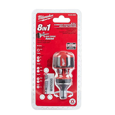 48-22-2330 for Milwaukee 8-in-1 Compact Ratcheting Multi-Bit Screwdriver KAPFHK