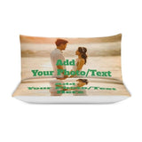 TIFDHIS Customized Duvet Cover &Pillowcase Set Personalized Bedding Set Design Your Own Comforter Sets 1 Side Printed Decor TIFDHIS
