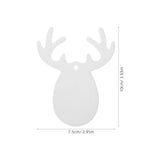 Baluue 8pcs Air Freshener Sublimation Blanks, Car Scented Hanging Sheets Car White Fragrant Blank Air Freshener Sheets Diy Auto Scented Sheets for Car Home Decor Baluue