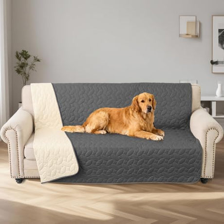 Ameritex Pet Bed Cover Dog Bed Blanket for Sofa and Furniture Waterproof New Pattern Design (30x70 Inch, Dark Grey) Ameritex