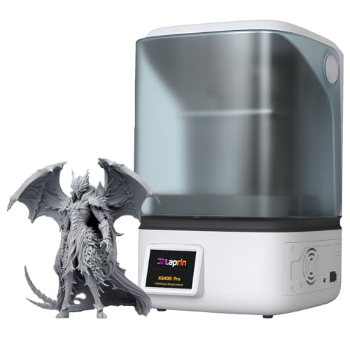 OLAPRIN Resin 3D Printer, 4K Resolution, Equipped with 6.6 Inch Monochrome Screen, 145x90x150mm Build Volume Printing Size, Higher Resolution Resin Printer - WoodArtSupply