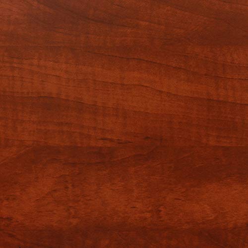 Romig Marque Plexi Single-Unit Reception Curved Desk Workstation “72W x 32D” - Cherry Romig