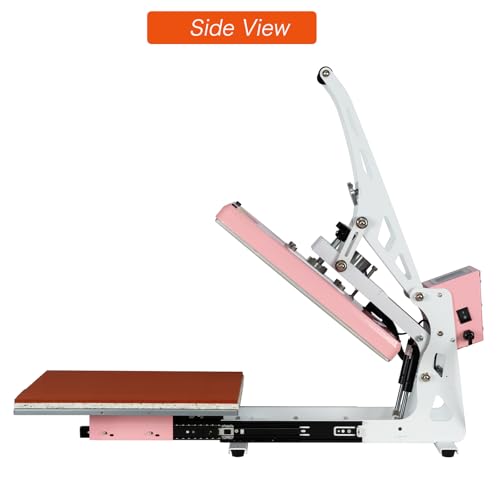 WUMSTOT 13x18 Heat Press Machine: with Auto Open/Slide Out Plate 1200 W Clamshell Heat Press for DTF, Sublimation, and More WUMSTOT