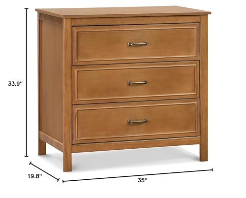 Davinci Charlie 3-Drawer Dresser in Chesnut DaVinci