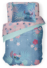 Disney Lilo & Stitch Paradise Dream Twin Comforter & Sham Set - Super Soft Kids Reversible Bedding - Fade Resistant Microfiber (Official Disney Product) Jay Franco