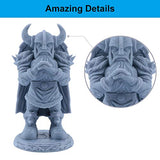 ELEGOO ABS-Like 3D Printer Resin, 405nm UV-Curing LCD Resin High Precision Fast Curing Non-Brittle Standard Photopolymer Resin for LCD Printing Grey 1000G ELEGOO