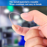 3D Printer Nozzle Cleaning Needles, 10 Sizes 3D Printer Cleaning Tools Kit Stainless Steel Nozzle Cleaning Needles 3D Printer Cleaner Accessories (Diameter 0.15/0.2/0.25/0.3/0.35/0.4/0.5/0.6/0.8/1 MM) Mozeat Lens