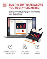 Canon imageFORMULA R10 - Portable Document Scanner, USB Powered, Duplex Scanning, Document Feeder, Easy Setup, Convenient, Perfect for Mobile Users Canon
