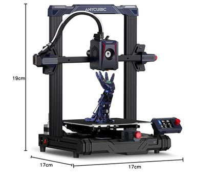 Anycubic Kobra 2 Neo 3D Printer, Upgraded 250mm/s Faster Printing Speed with New Integrated Extruder Details Even Better, LeviQ 2.0 Auto-Leveling Smart Z-Offset Ideal for Beginners 8.7"x8.7"x - WoodArtSupply