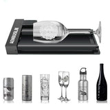 AENBUSLM Laser Engraver Rotary Roller, Y-Axis Rotary Roller 360° Rotation for Laser Engraver Engraving Cylindrical Objects Tumblers Cans Cups Bottles, Compatible with 99% of Laser Engraver AENBUSLM