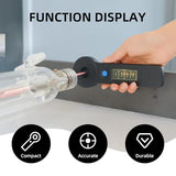 Bluetimes HLP-200B Handheld Laser Power Meter, 0-200W High-Precision Portable CO2 Optical Power Meter for Laser Engraving and Cutting Machine Laser Power Measurement BLUETIMES