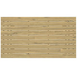 SIMPLIHOME Kona SOLID ACACIA WOOD 65 Inch Wide Contemporary Outdoor Dining Table in Light Teak, For the Dining Room and Porch SIMPLIHOME