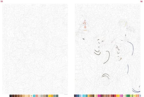 Coloriages mystères Disney - Love Stories WoodArtSupply