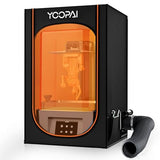 Resin 3D Printer Enclosure with Ventilation, 3D Printer Vented Enclosure Tent Cover Eliminate Odors Dustproof Isolate Noise Compatible with Creality Anycubic Elegoo Series LCD Resin UV 3D Printer YOOPAI