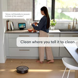 iRobot Roomba j9+ Self-Emptying Robot Vacuum – Powerful Suction, Identifies and Avoids Obstacles Like pet Waste, Sel-Empties for 60 Days, Best for Homes with Pets, Smart Mapping, Works with Alexa iRobot