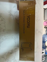 Resin 3D Printer Enclosure with Ventilation, 3D Printer Vented Enclosure Tent Cover Eliminate Odors Dustproof Isolate Noise Compatible with Creality Anycubic Elegoo Series LCD Resin UV 3D Printer YOOPAI